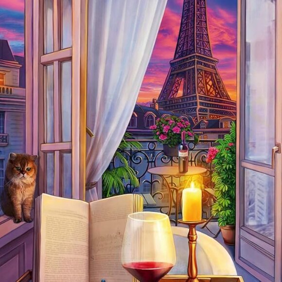 New sealed Ravensburger 500 pcs Large Format Puzzle- Cozy Bathroom - Picture 3 of 12